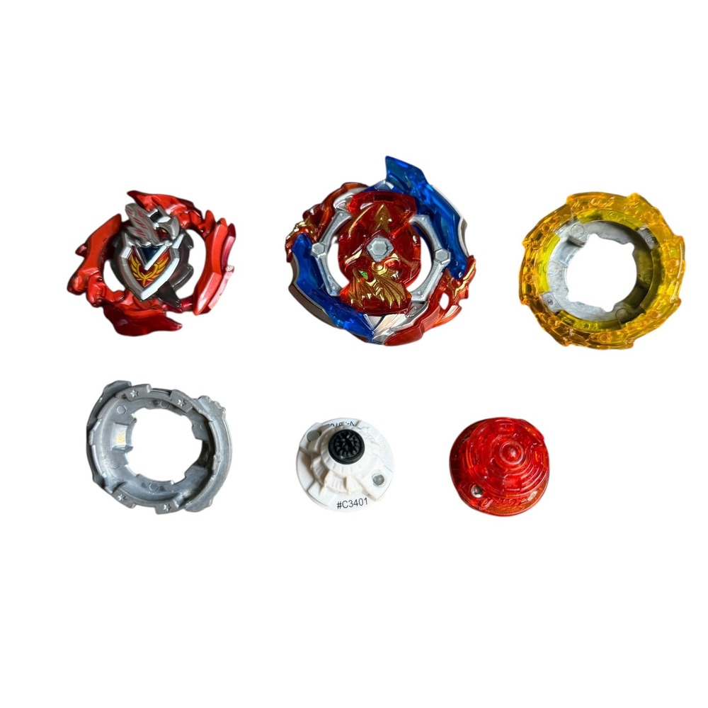 Hasbro Beyblade Burst Turbo Z Achilles‎ A4 & Union Achilles A5 Lot Spinning Tops
